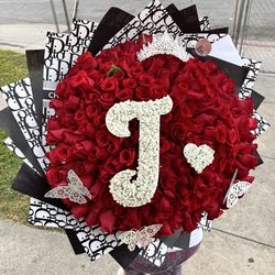 200 rosas ramo Buchon