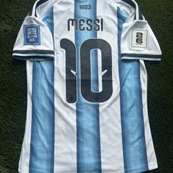 Argentina Home Jersey 2026 World Cup – Messi #10 (Medium)