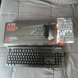 LED Gaming Keyboard And Mouse 