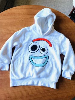 Disney Toy Story Forky Fleece Hoodie Medium