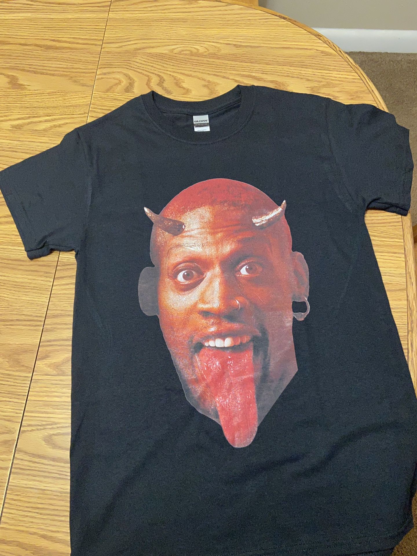 Dennis Rodman Devil Tee LIMITED SIZE SMALL