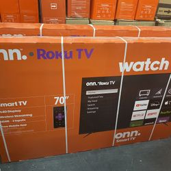 70”Onn Roku Smart Tv