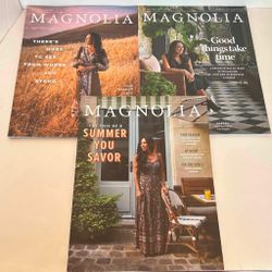 THE MAGNOLIA JOURNAL Magazine Issues 26 to 28 -Chip Joanna Gaines HGTV