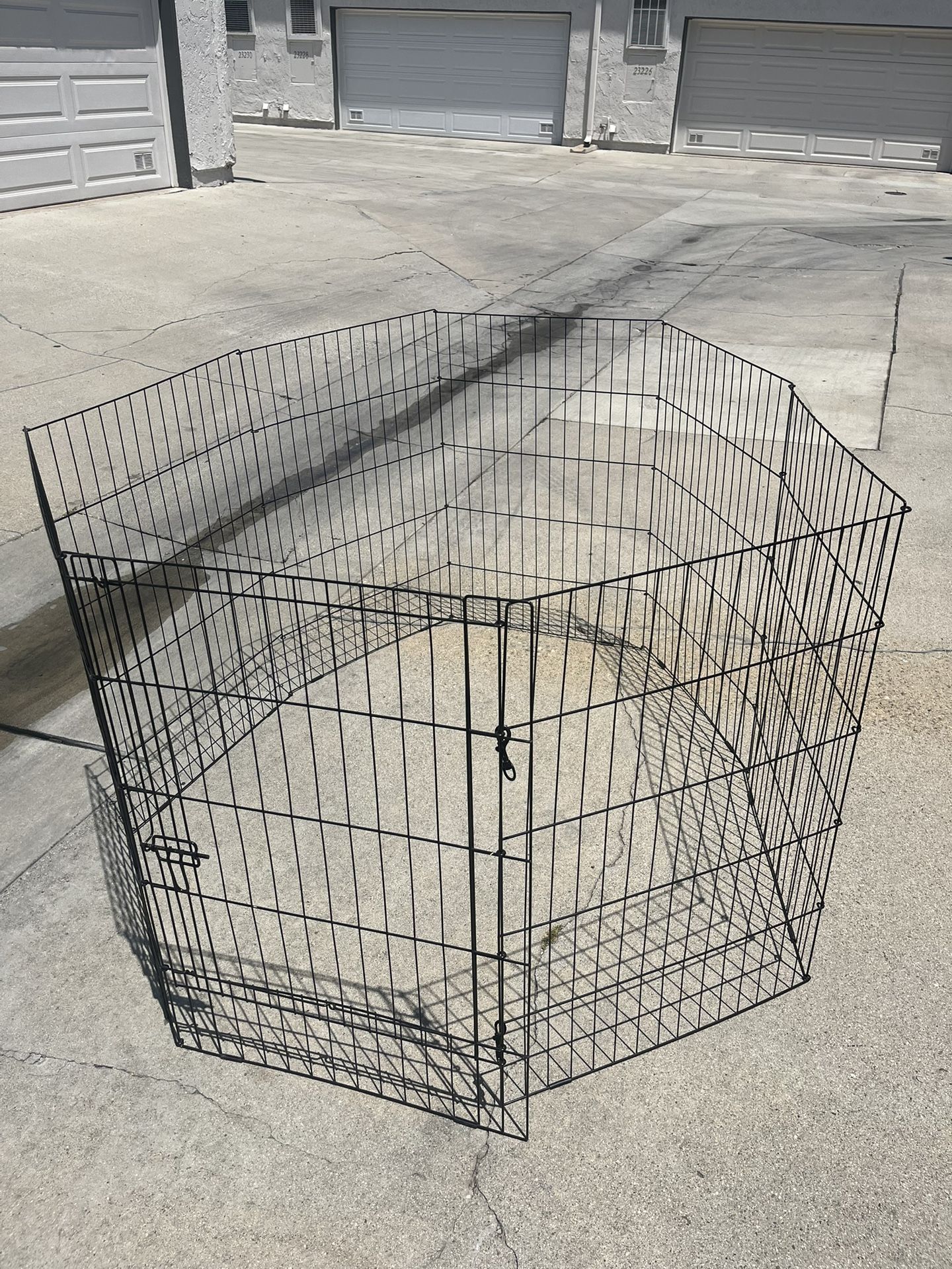 Dog Play Pen Gate Crate