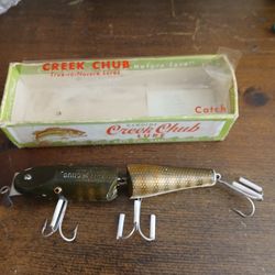 Vintage Creek Chub Jointed Pikie Minnow 2600