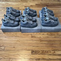 Jordan 4 Retro SE Paris Olympic Wet Cement Mens Size 12