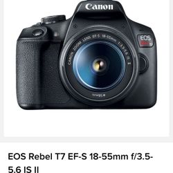 Canon Rebel T7 Camera