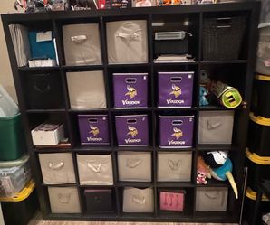 IKEA 25 cube kallax shelf unit