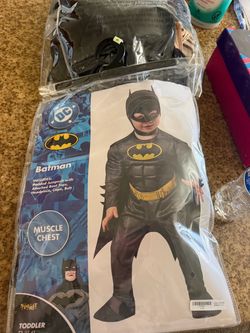 Batman costume men and toddler
