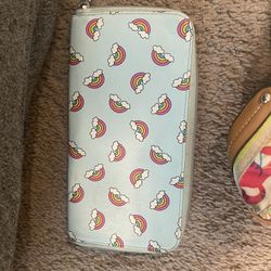rainbow wallet