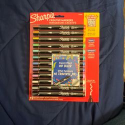Sharpie Creative Markers 12 Water Based Acrylic Markers