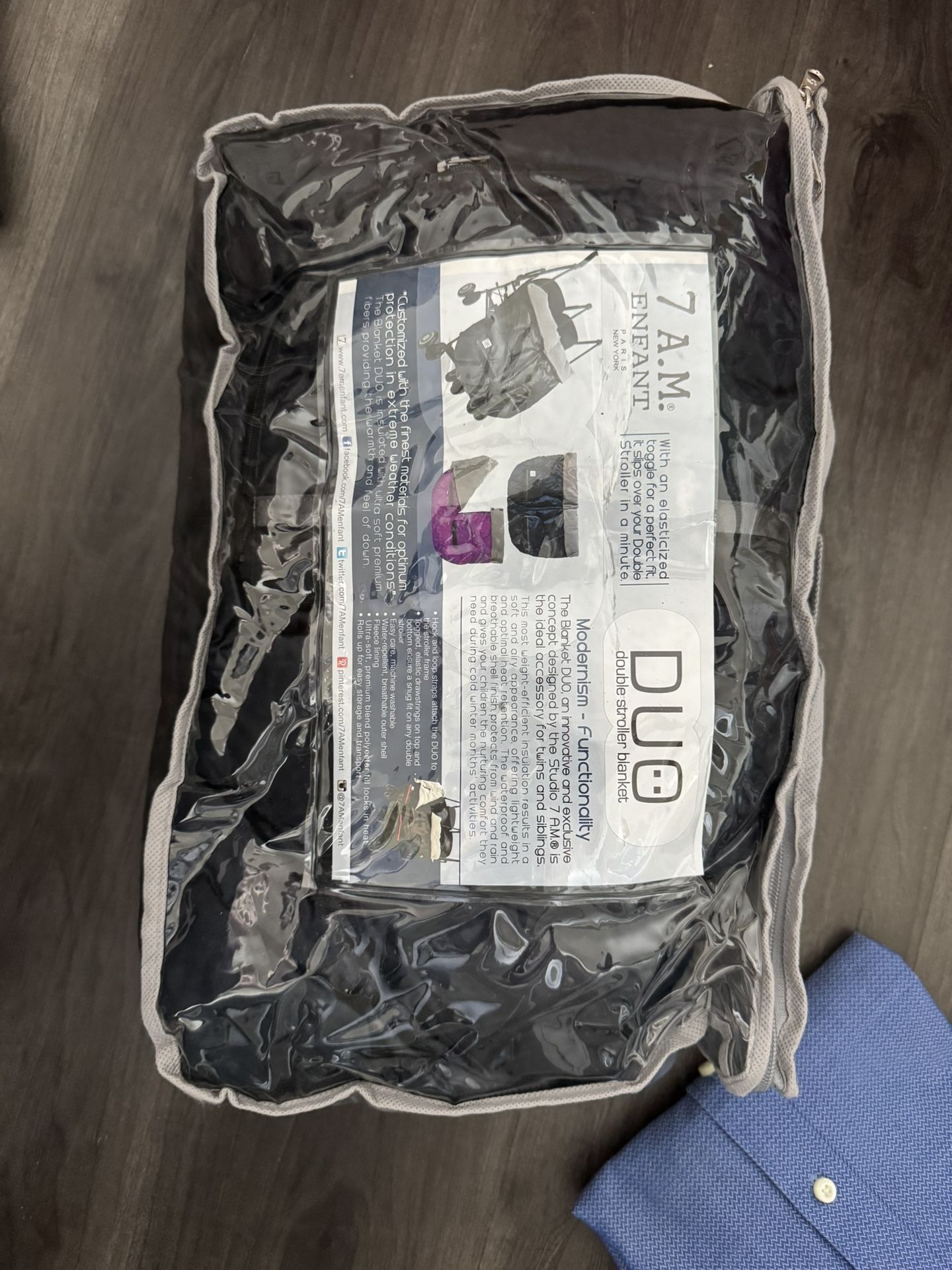 Double Stroller Blanket