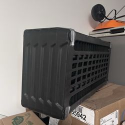 Plastic shelves