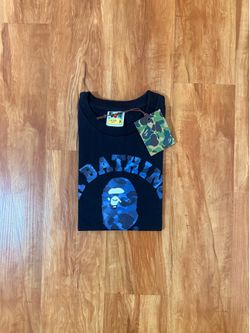 Brand New Bape black and blue tee Available in Medium and Large
