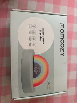 Momcozy DreamSync Sound Machine: Nature, White Noise, Sound, Light Therapy