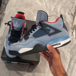 Travis Scott AJ4 sz 12