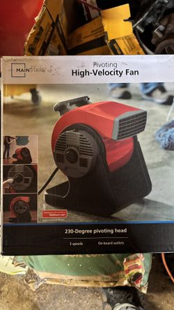 High Velocity Fan