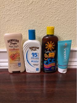 Sunscreen and Tanning Oil Bundle