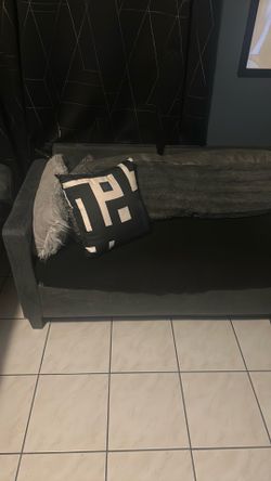 Gray/Blue sofa