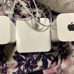 2X Apple A1521 + A1408 AirPort Extreme Wireless  Routers 