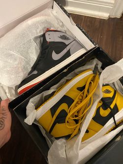 Jordan 1 Mid (Size 12) & Nike Dunk High (Size 7) – Worn Once – Like New