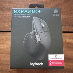 BRAND NEW SEALED Logitech MX Master 4, Ergonomic Wireless Mouse with Advanced Performance Haptic NEWEST MODEL