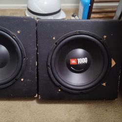 x2 12" JBL 1000watt GT4 Series Subwoofer