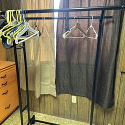 Clothing Rack Double Heavy Duty
