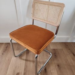Allmodern Cane Velvet Chair