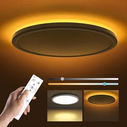 💡 MATANE 12” LED FLUSH MOUNT CEILING LIGHT WITH REMOTE 💡