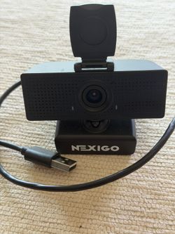 NexiGo N60 1080P HD Webcam with Privacy Cover
