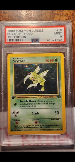 Scyther 1st Edition Psa 9