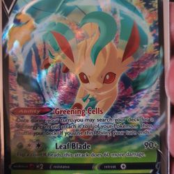 Leafeon V 007/203 pokemon Card