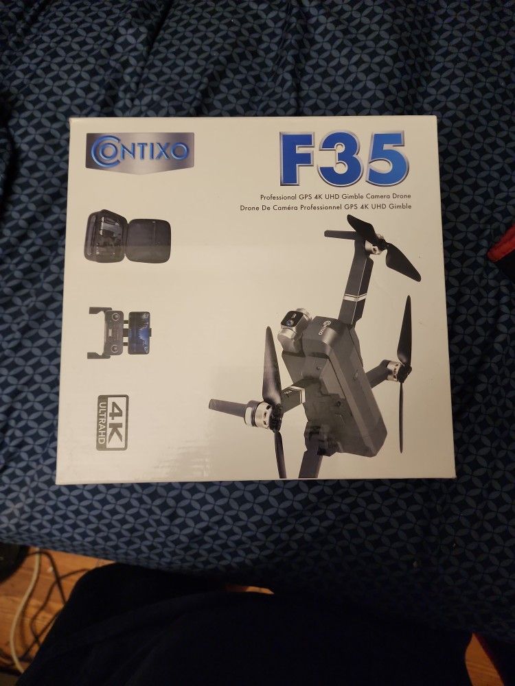 Drone CONTIXO/F35/GPS 4KUHD GIMBLE$NEW IN BOX/$175 OR Best 