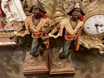 Pirate Book Ends ( (1920’s Bronze ))