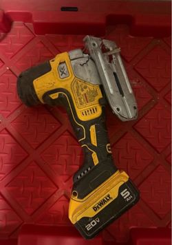 Dewalt jigsaw and battery