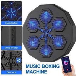 New Wall Mounted Boxing Machine with Bluetooth Music for Workout