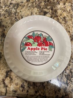 Pie plate