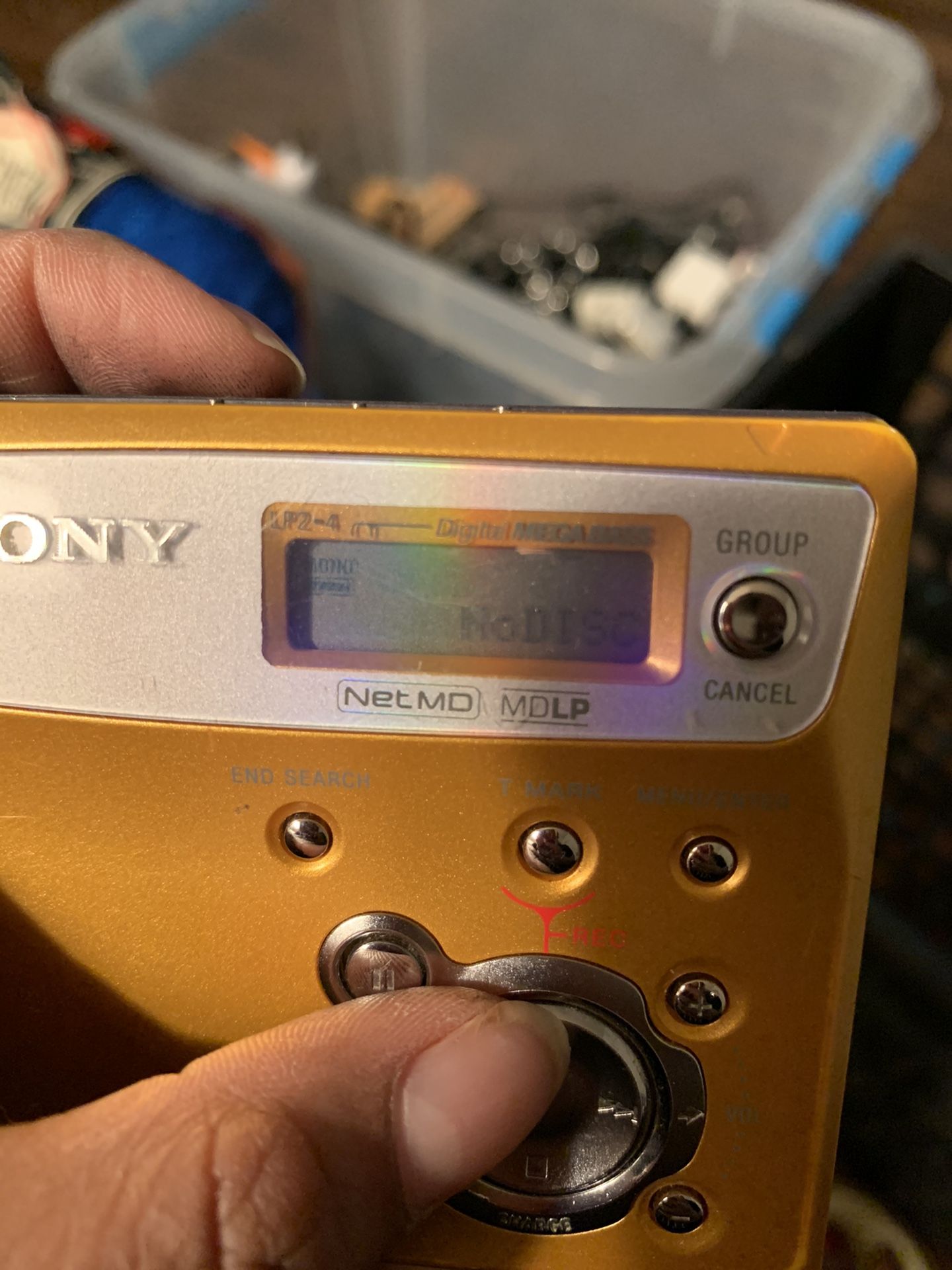 Recorder - Sony MZ-N505 player