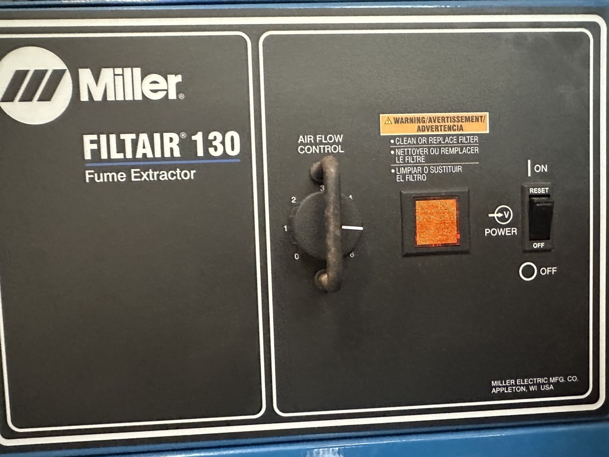 FILTAIR® 130 Portable Fume Extractor - Miller