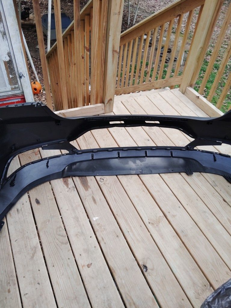 2019 Hyundai Elantra Back Bumper Black