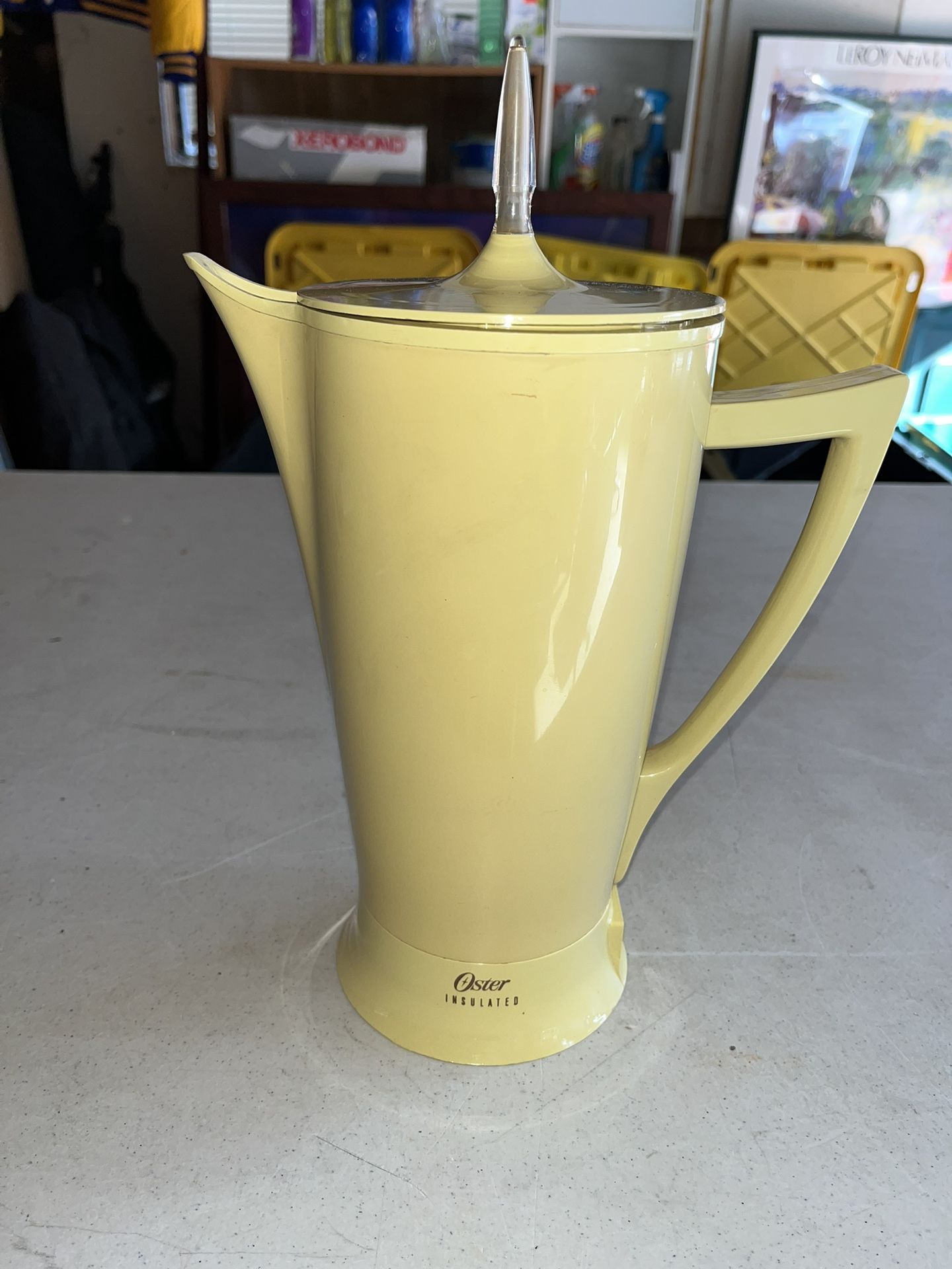 Mid-Century Oster 8 Cup Coffee Percolator Atomic Space Age