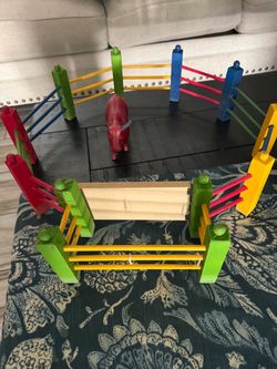 Kids Bull riding cage