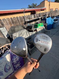 Callaway 5 and 7 wood