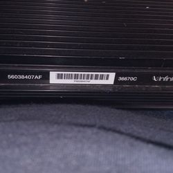Infinity Car Amp 