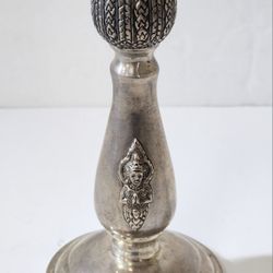 .925/343.9G Silver Candle Holder