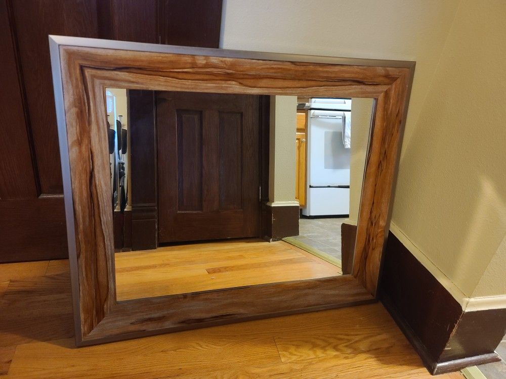 Large Framed Mirror