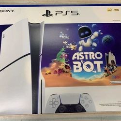 Ps5 PlayStation 5 console Astro bot bundle disc version floor model 