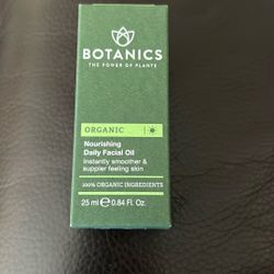 Botanics Organic Facial Oil, $10 Cash