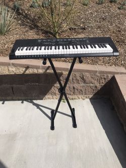 Casio keyboard + Stand